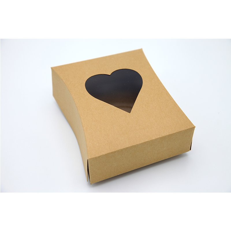 High Quality Heart Shape Gift Paper Boxes For Packaging Printn Pack Small Gift Boxes Tray Empty Tie Craft